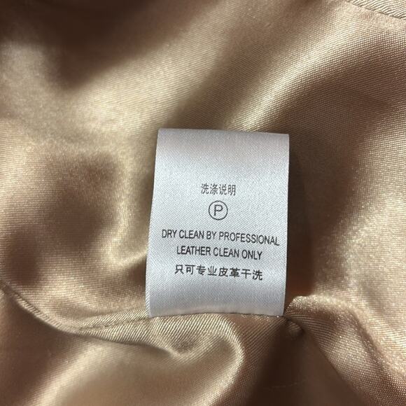 Vero Moda Y2K Leather & Fur Trim Jacket - Picture 10 of 10